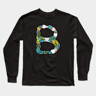 Letter B Long Sleeve T-Shirt